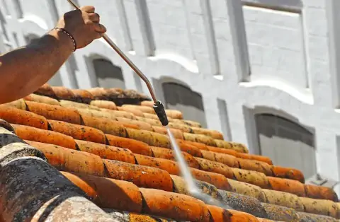 Nettoyage de toitures - Trilbardou